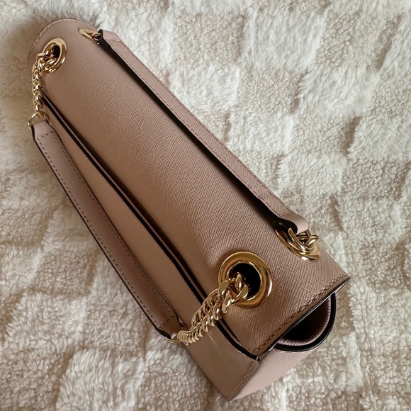 NWT!RARE! MK Michael Kors Tina Medium Leather Shoulder Flap Crossbody 35T7GT4F2L - Picture 6 of 10